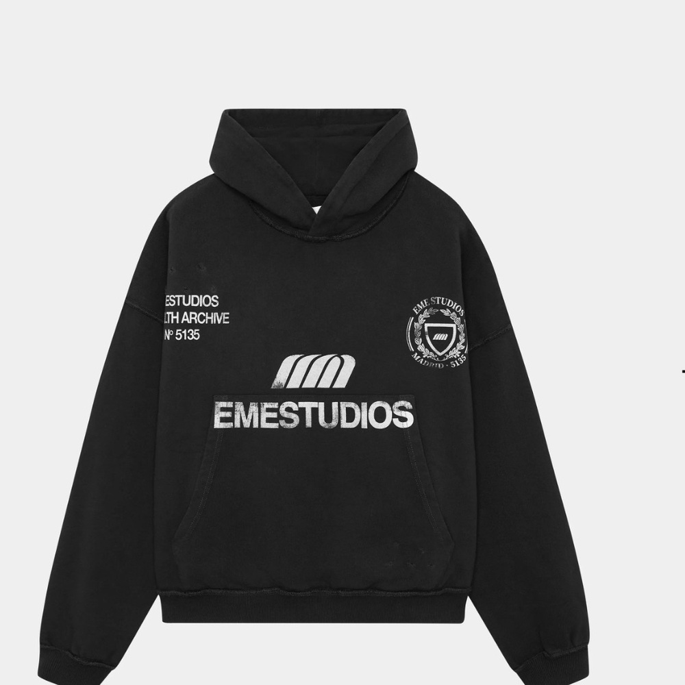 Eme Studios STEALTH SHADOW OVERSIZED HOODIE